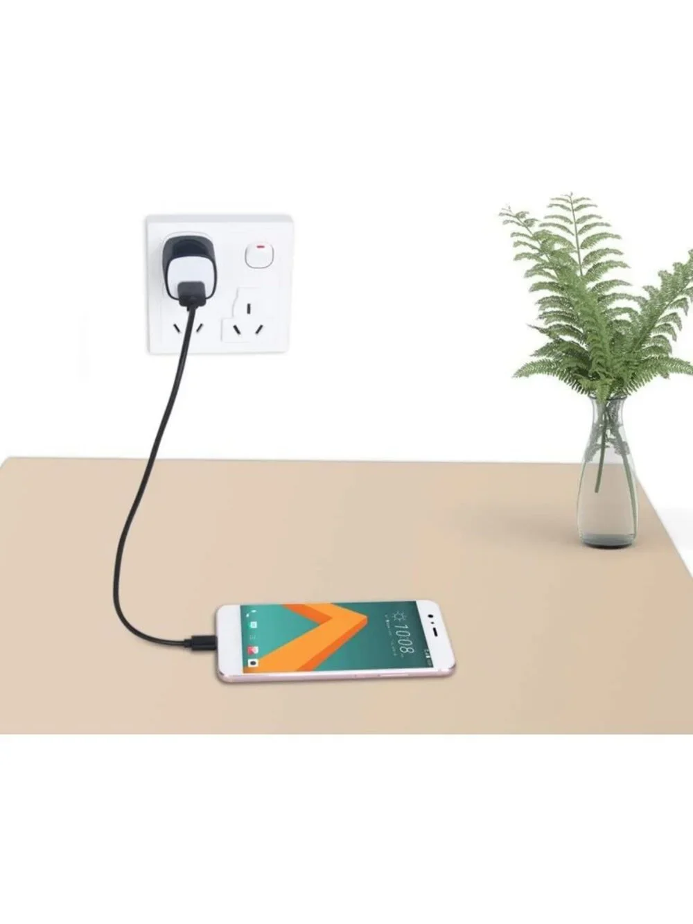 10 Pack USB Wall Charger Adapter, 1A 5V Power Plug for iPhone & Galaxy Devices
